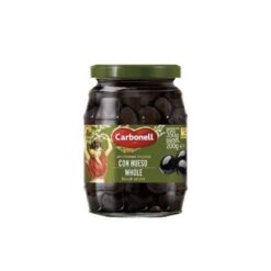 Carbonell Black Olivess 200g