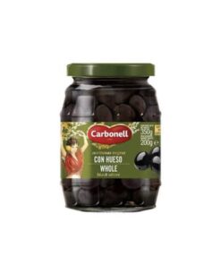 Carbonell Black Olivess 200g