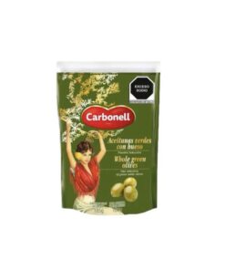 Carbonell Whole Green Olives 185g