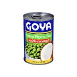 Goya Green Pigeon Peas Coconut 15oz