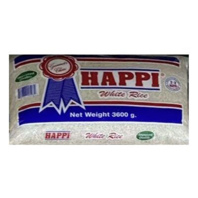 Happi White Rice 3600g