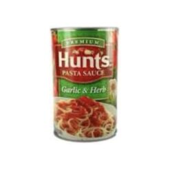Hunts Tomato Sauce Roast Garlic & herb 24oz