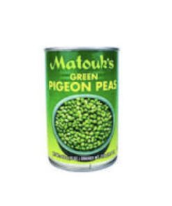 Matouk's Green Pigeon  Peas 425g