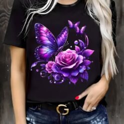 Womens plus size T-shirt 260069