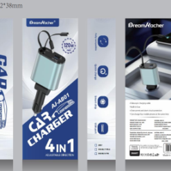 120W 4IN1 CAR CHARGER AJAB01