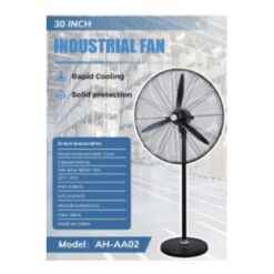 30"INDUSTRIAL STAND & WALL FAN AHAA02