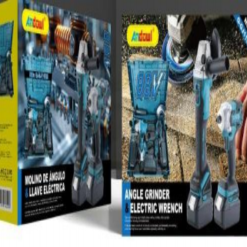 ANDOWL ANGLE GRINDER & ELECTRIC WRENCH QGJ1102