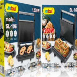 ELECTRIC TOASTER AND GRILL 1200W SL106
