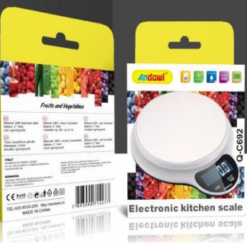ELECTRONIC KITCHEN SCALE 3KG QC692