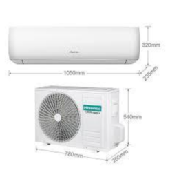 HISENSE INVERTER A/C 9000 BTU ATR092KA