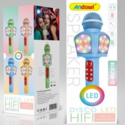 LED KAROKE MIC SPEAKER QMIC818