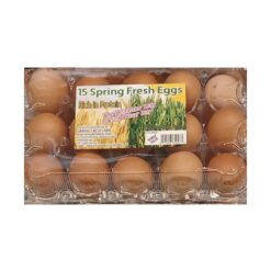 Spring Fresh Farm Extra Large Eggs 15 pack