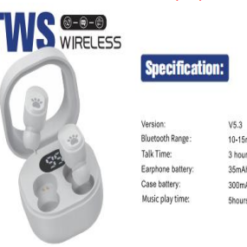 TWS WIRELESS EARPHONES ADAA02