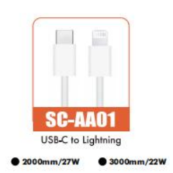 TYPE-C TO LIGHTING CABLE SCAA01 12