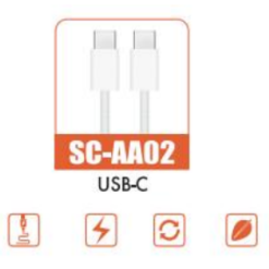 TYPE-C TO TYPE-C CABLE SCAA02 13
