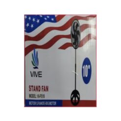 VIVE 10" Stand Fan Only Black