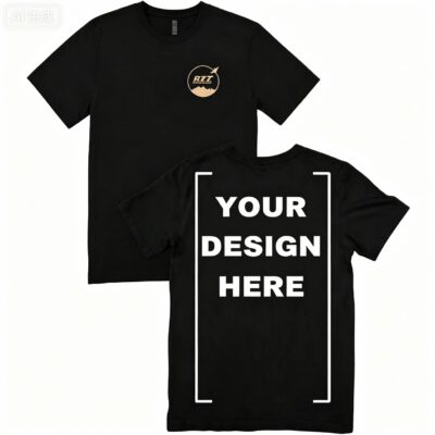 Print On Demand T-Shirt (Custom Logo/Image Order)