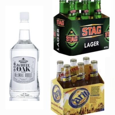 Family Package No.60 1.75L+Stag & Carib 6pk