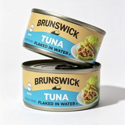 Brunswick Flaked Tuna Water 142g 2 Units
