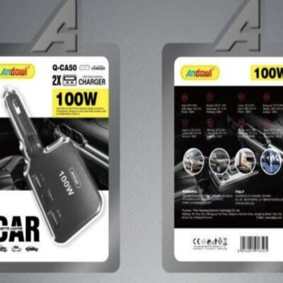 CAR CHARGER 100W QCA50