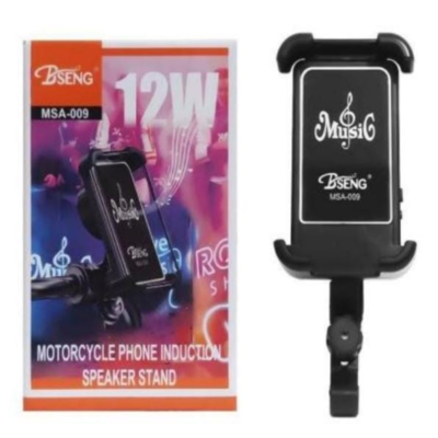 MOTERCYCLE PHONE INDUCTION SPEAKER STAND 3" MSA009